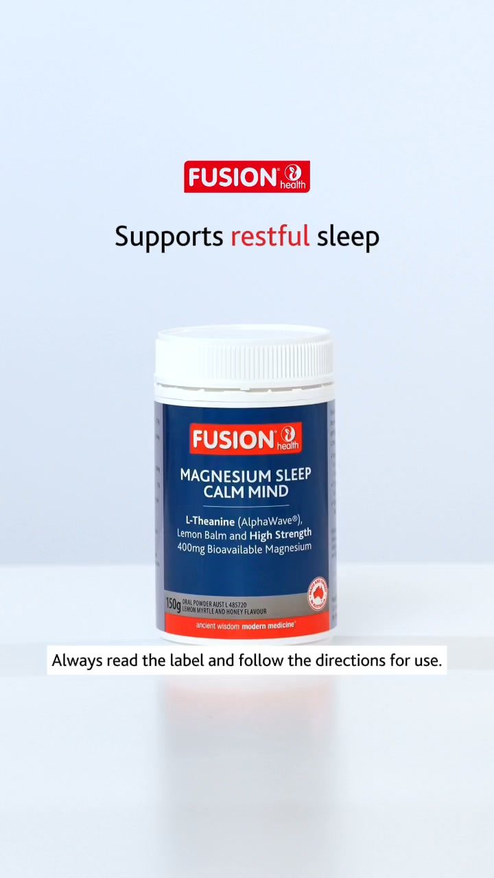 Fusion Health ad. Angle: Your evening wind-down ritual