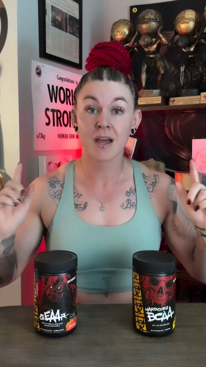Mutant ad. Angle: EAA vs BCAA, explained in ten seconds