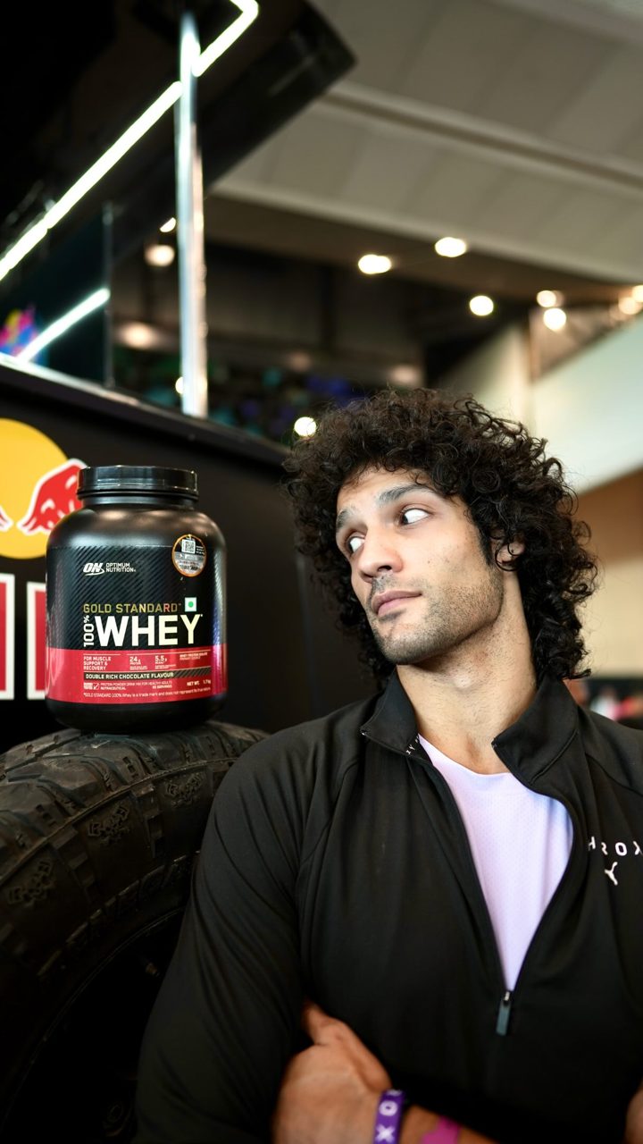 Optimum Nutrition ad. Angle: Built for a specific race format
