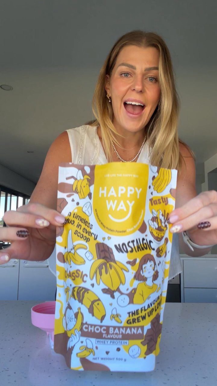Happy Way ad. Angle: Your childhood favourite flavour, upgraded
