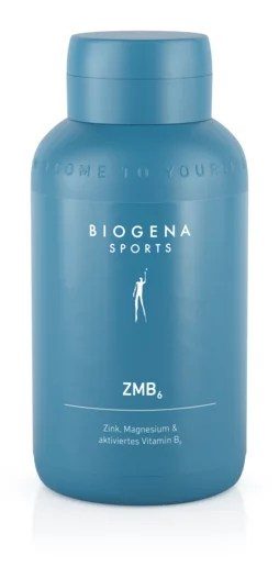 Biogena ad. Angle: Zinc, magnesium and B6 for strength athletes