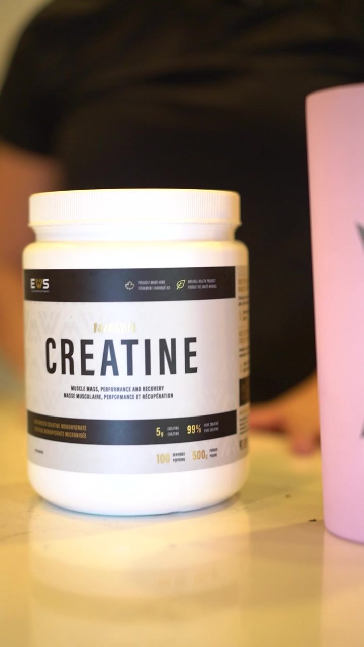 Eternal Warrior ad. Angle: Creatine is not just for 20-year-old guys: an athlete speaks to women