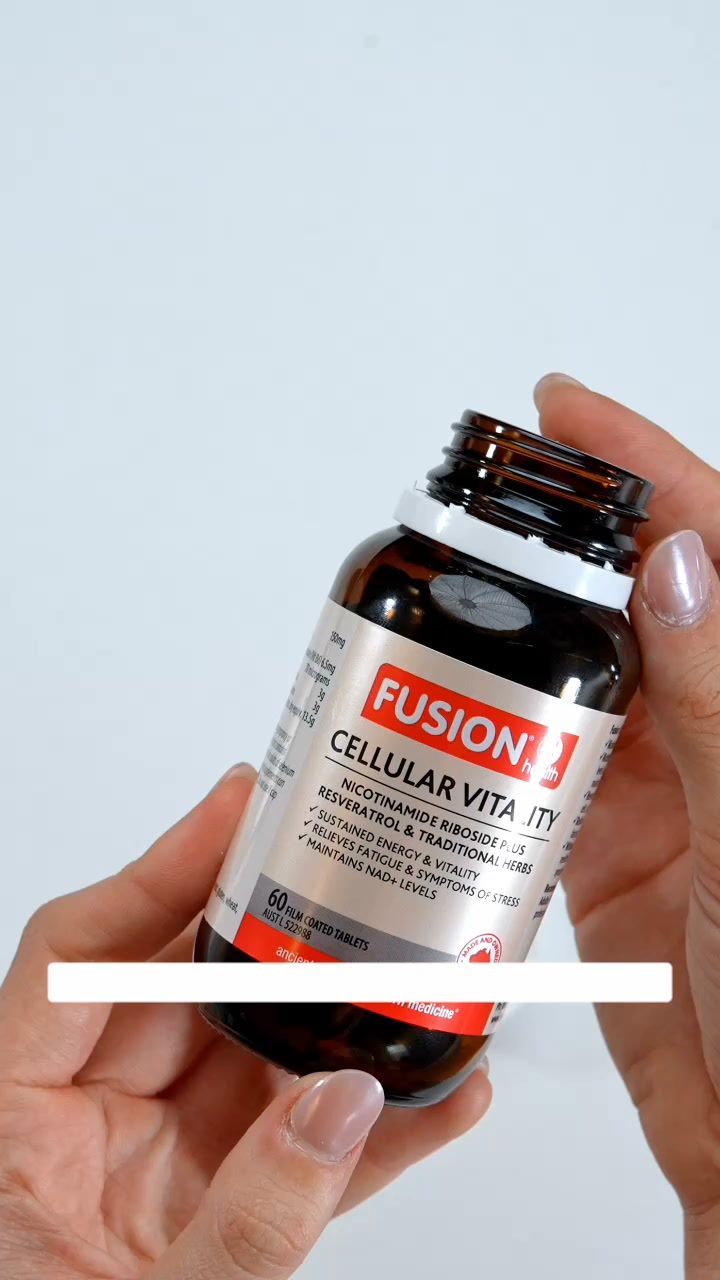 Fusion Health ad. Angle: More on the agenda? Support energy from within