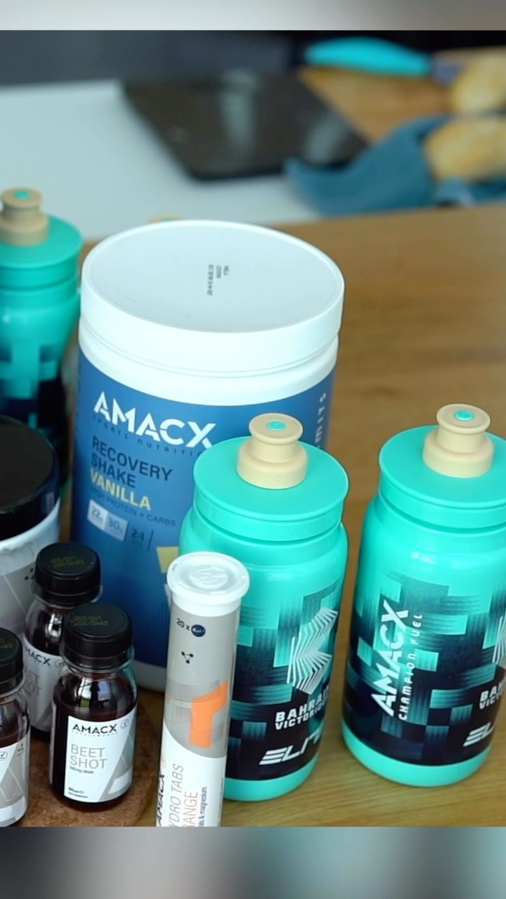 Amacx ad. Angle: How do pros fuel their final Tour de France prep?