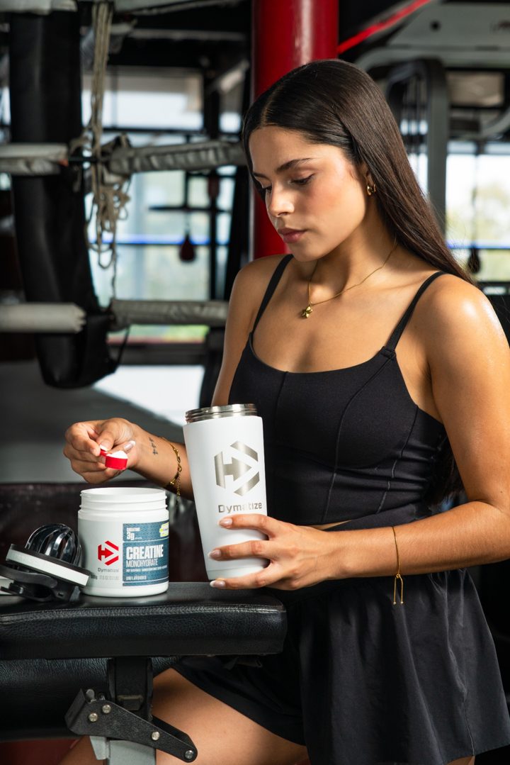 Dymatize ad. Angle: Your supplements don't have to be complicated