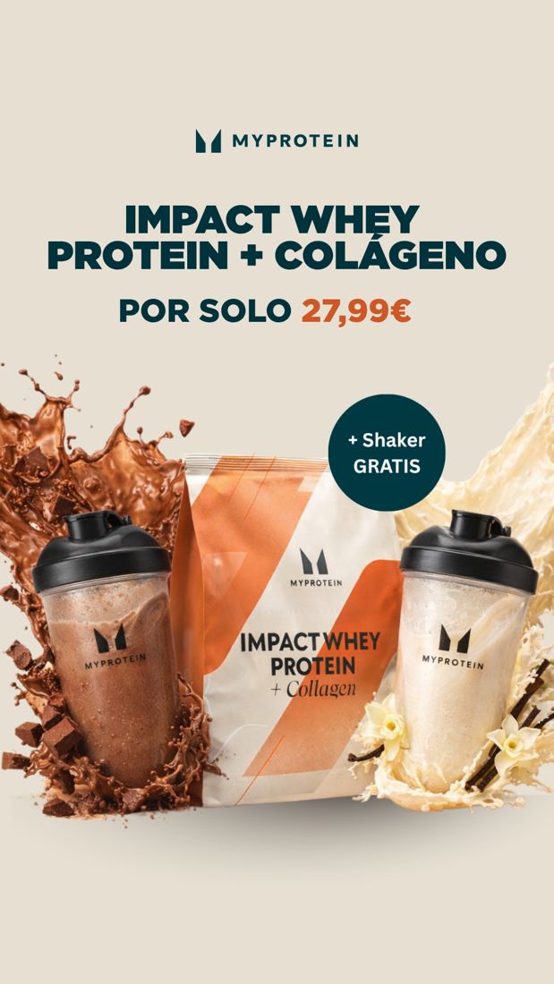 Myprotein ad. Angle: Hard price + free gift in the headline