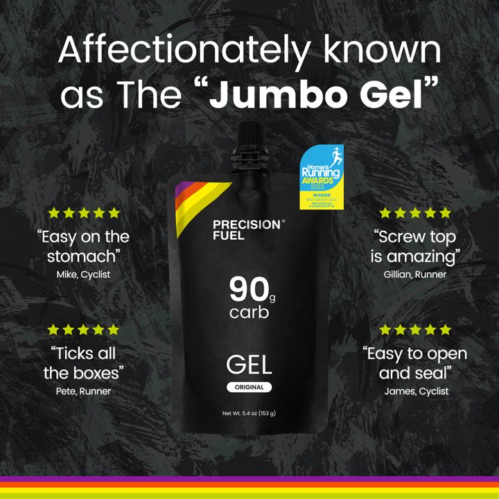Precision Fuel & Hydration ad. Angle: The gel for people who hate gels