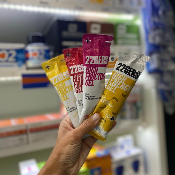 Farmamitre ad. Angle: Pharmacy shelf: which 226ERS gel for which effort