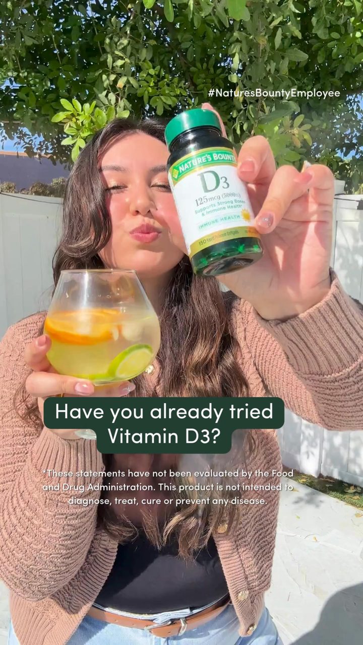 Nature's Bounty ad. Angle: Start with the basics