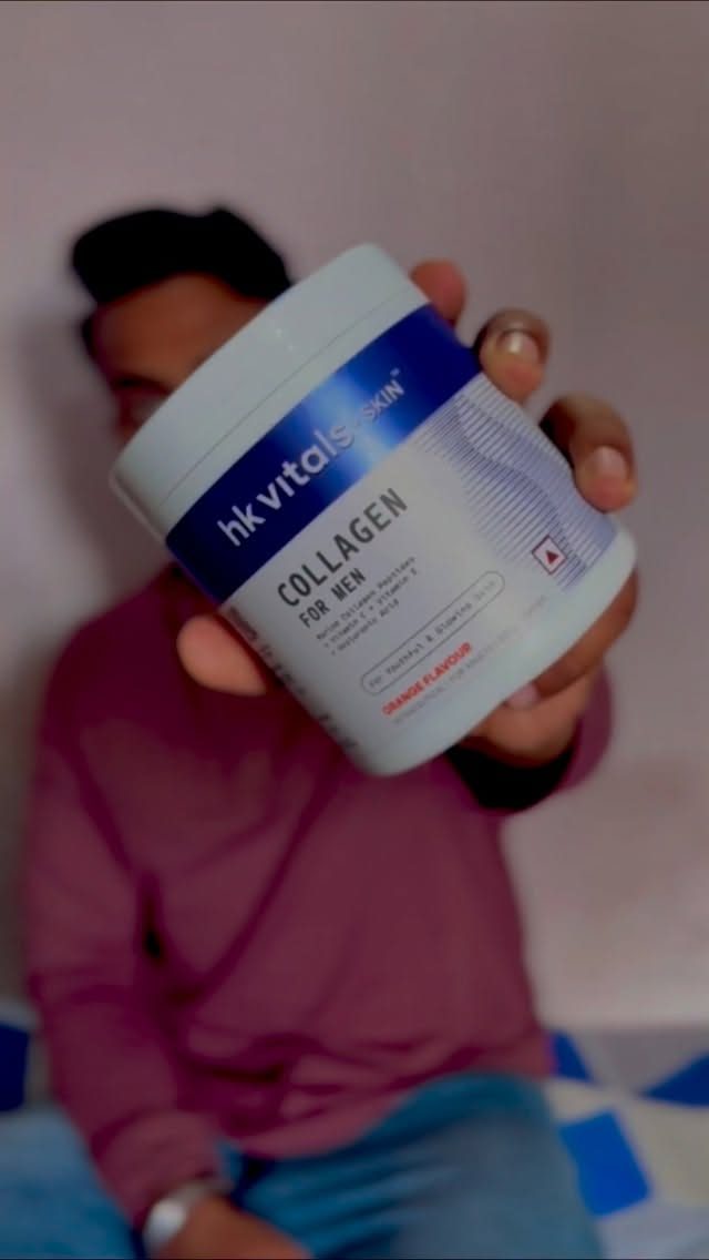 HK Vitals ad. Angle: Glow up, man edition