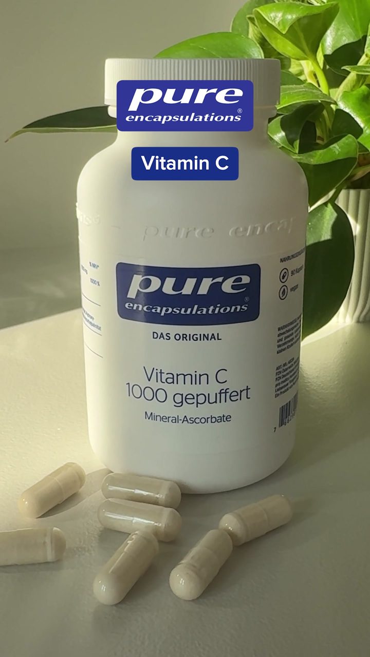Pure Encapsulations ad. Angle: Pure ingredients, shown close up