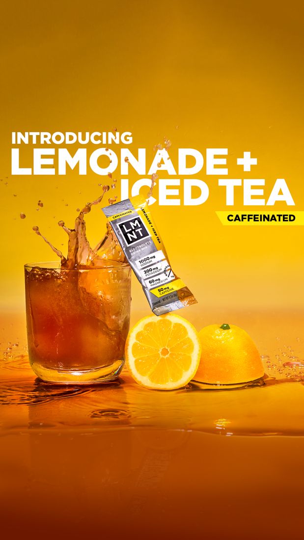 LMNT ad. Angle: New flavour with a functional twist