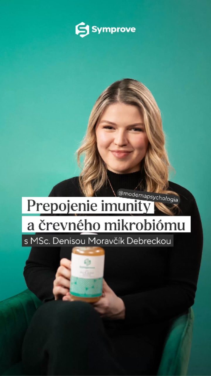 Symprove ad. Angle: Immunity isn't only physical; it's also psychological