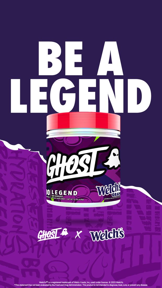 GHOST ad. Angle: Licensed flavour collab with a brand everyone grew up with