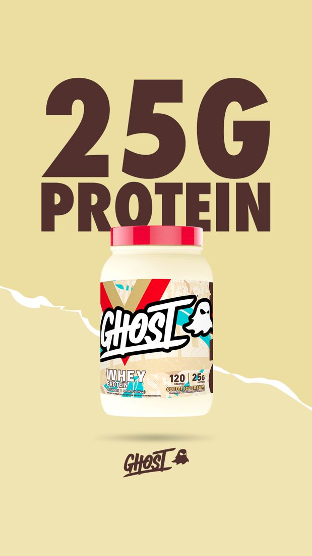 GHOST ad. Angle: One number + one flavour, nothing else