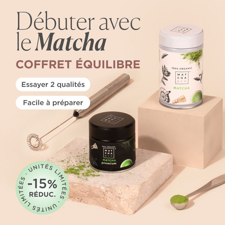 Matcha & CO ad. Angle: Never tried matcha? Start here