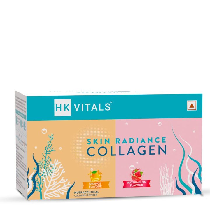 HK Vitals ad. Angle: Your skin will thank you: extra 5% off