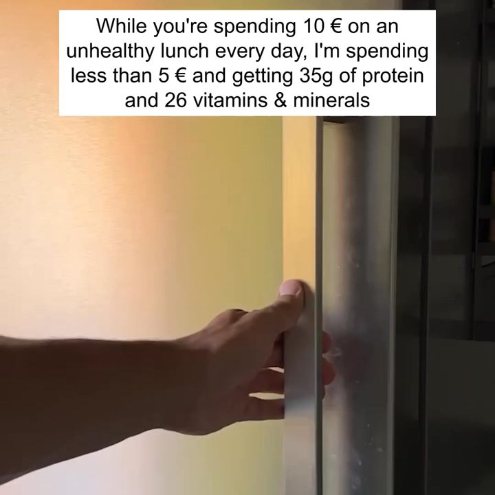 Huel ad. Angle: You do the reps, we do the protein