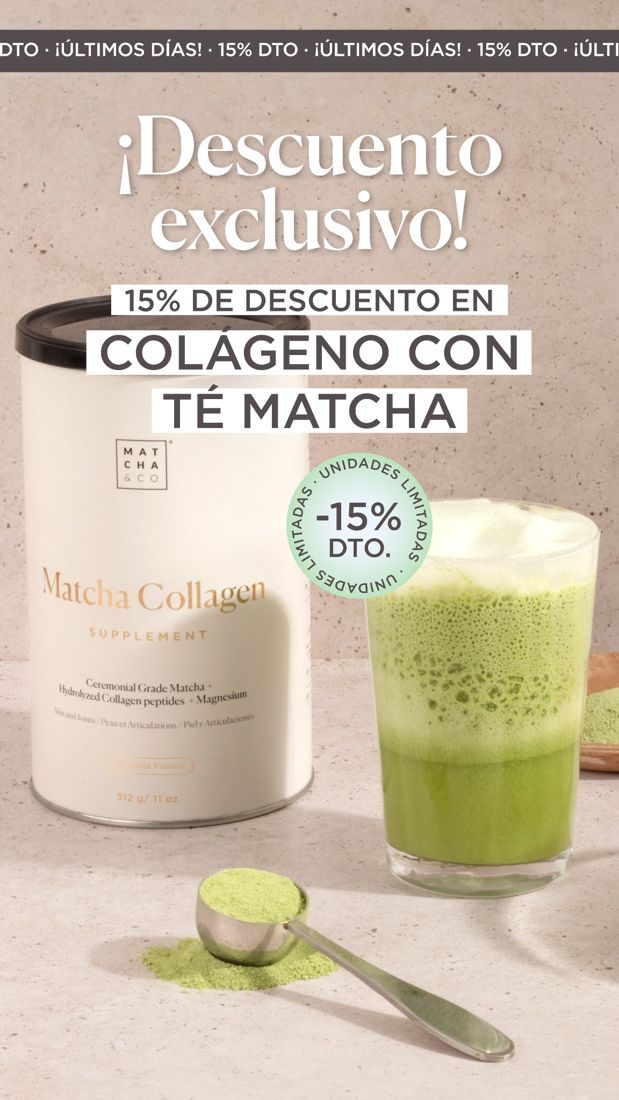 Matcha & CO ad. Angle: Exclusive discount, two tiers