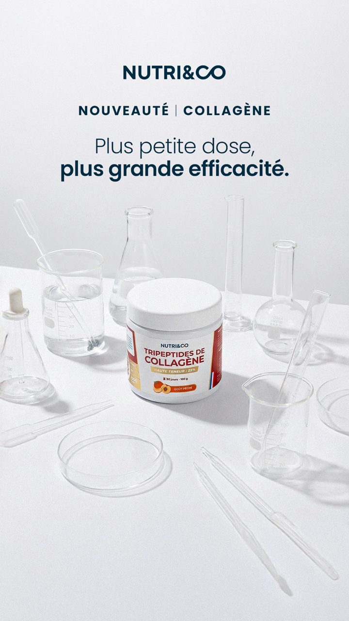 Nutri&Co ad. Angle: Forget what you knew about collagen: the future is here