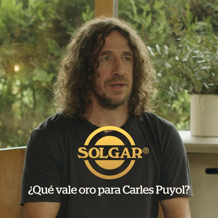Solgar ad. Angle: The invisible training behind results