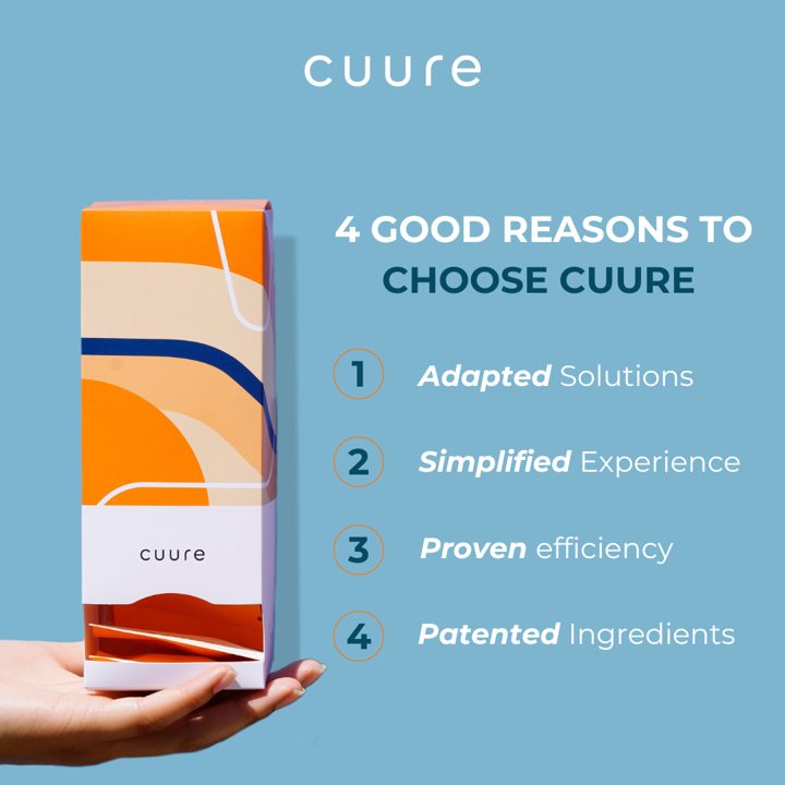 Cuure ad. Angle: 300,000 people have chosen us. And you?