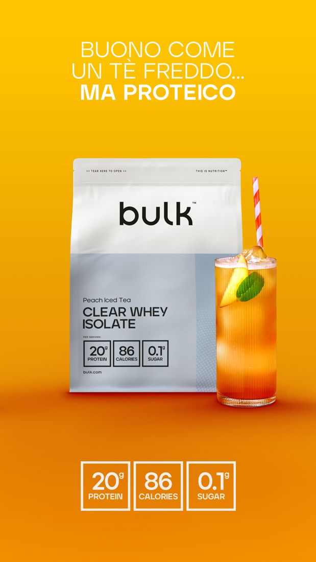 Bulk ad. Angle: Hate the texture? Show the opposite