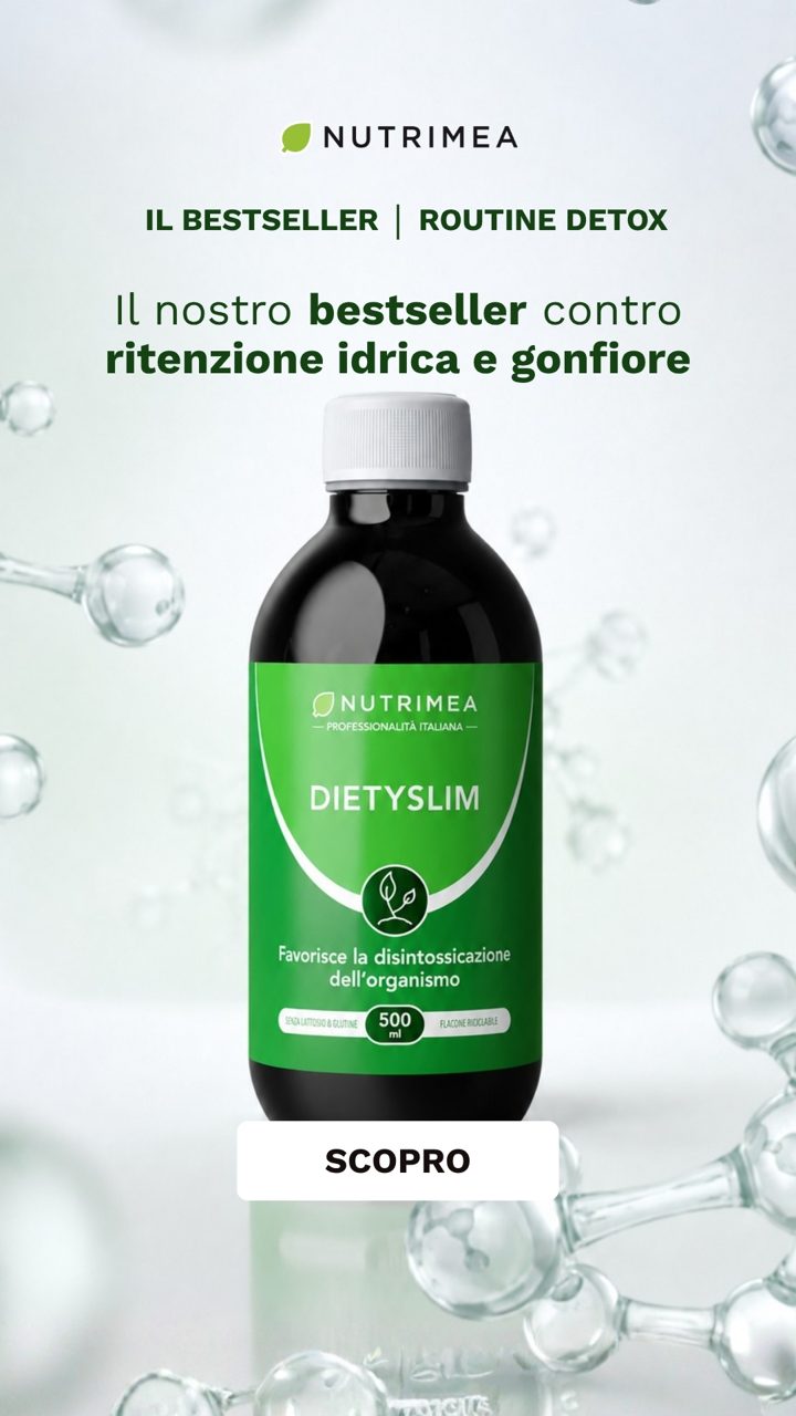 Nutrimea ad. Angle: Our bestseller against water retention and bloating