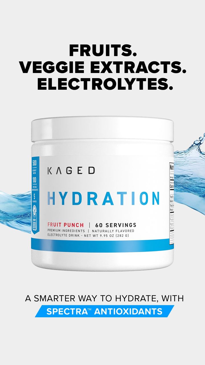 Kaged ad. Angle: Your "healthy" drink has a tablespoon of sugar