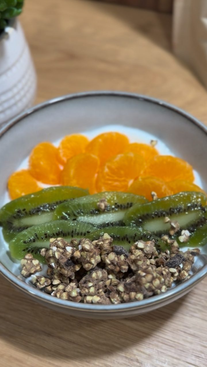 Nutripure ad. Angle: An express protein breakfast recipe