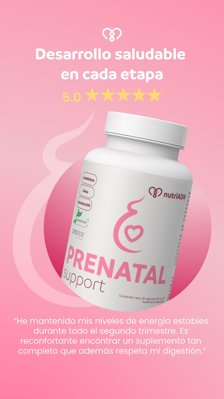 nutriADN ad. Angle: Healthy development at every stage