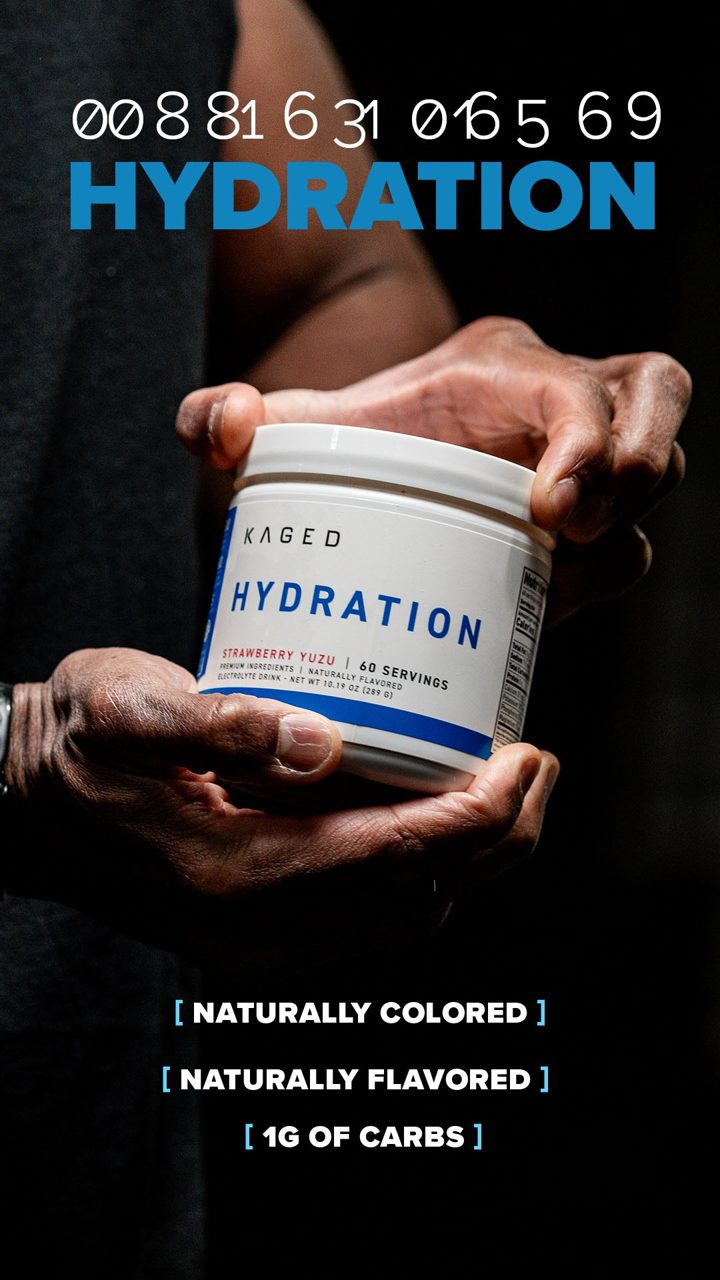 Kaged ad. Angle: Naturally coloured, naturally flavoured, 10g of carbs