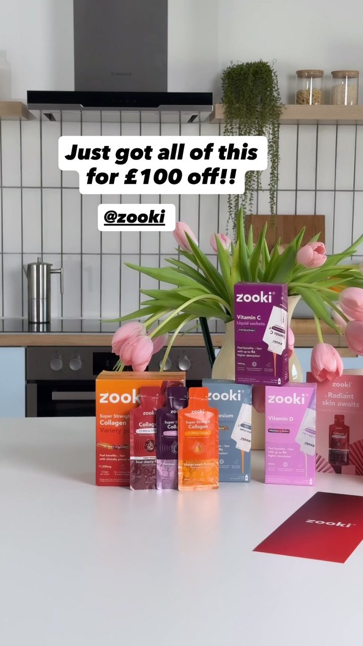Zooki ad. Angle: I just got all of this for £100 off