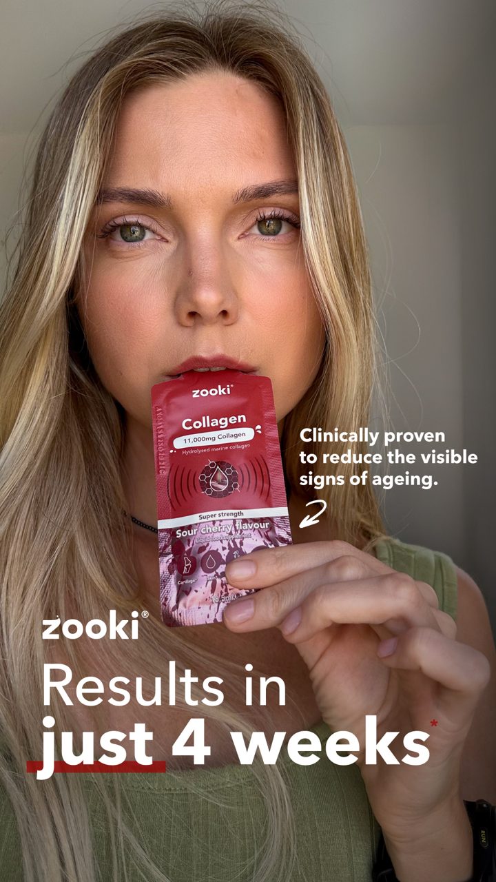Zooki ad. Angle: Results in just four weeks