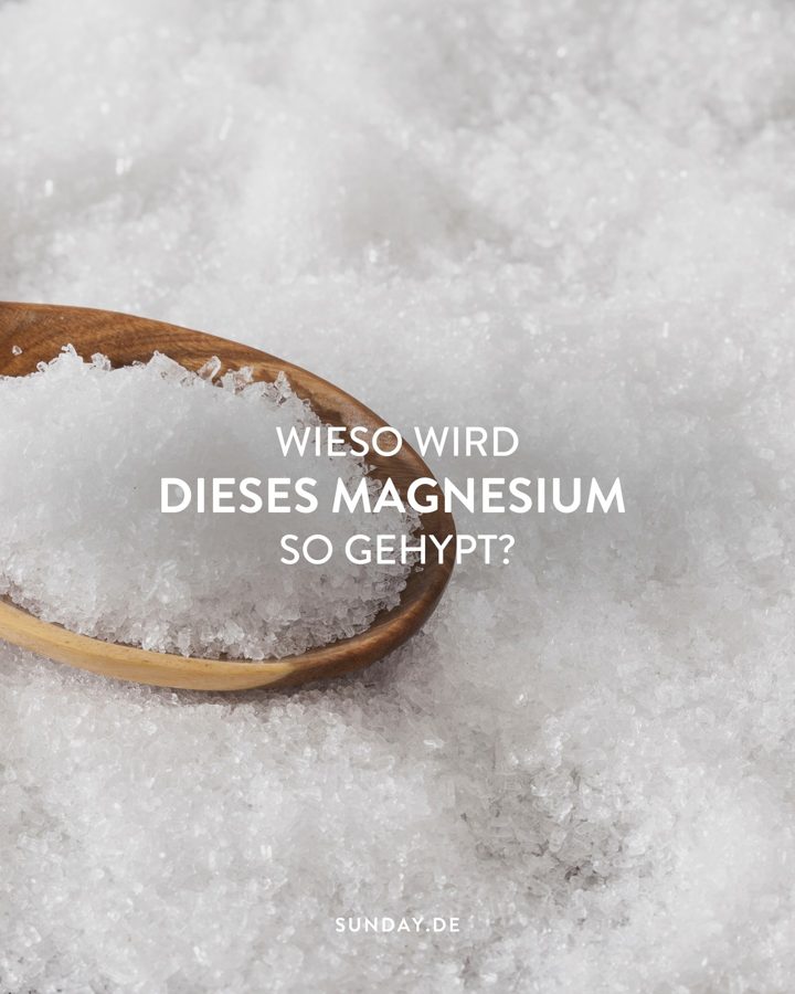 Sunday Natural ad. Angle: "Why is this magnesium so hyped?"