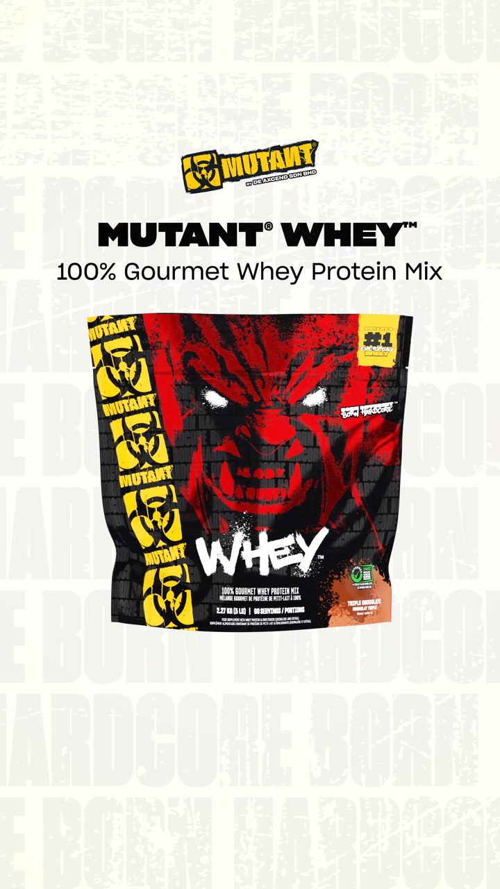 Mutant ad. Angle: Built for real results: the numbers per scoop