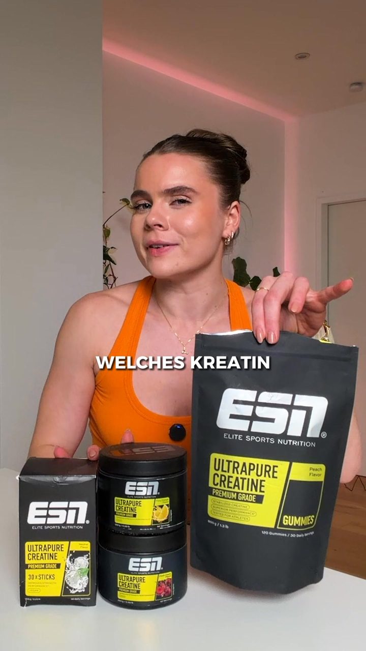 ESN ad. Angle: Which creatine is right for you?